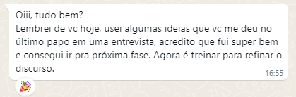 Depoimento sobre programa de mentoria AutoGrowth por Thais Sterenberg