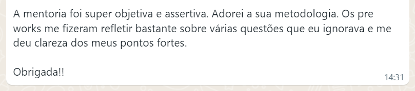 Depoimento sobre o programa de mentoria AutoGrowth